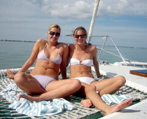 Cameltoe on yacht